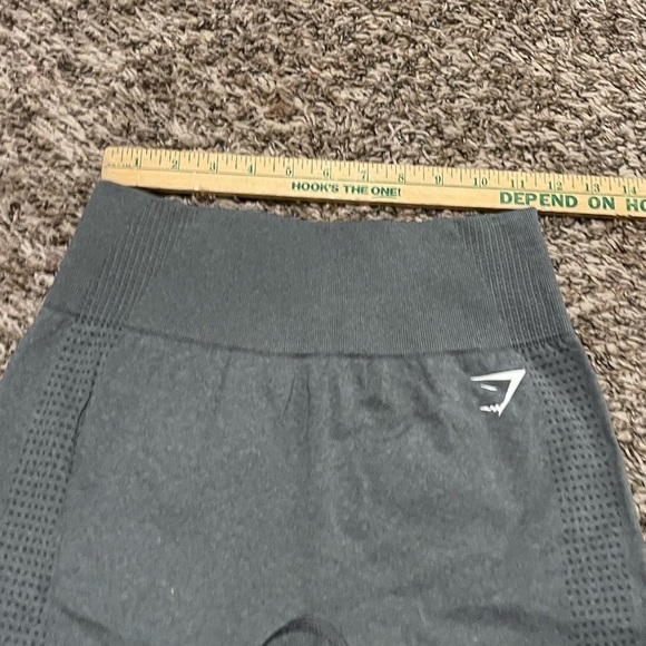 Gymshark Women's Vita Seamless 2.0 Leggings Grey full length compression - Picture 6 of 9